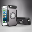 Apple Iphone 55S5SE Armor Car Magnetic Suction Ring Bracket Silicon TPU Hard PC Phone Case