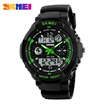 Men Fashion Sport Dual Display Sport Watch Waterproof Electronic LED Military