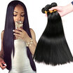 CLAROLAIR Hair Grade 7A Virgin Malaysian Straight Hair Natural Black Virgin Malaysian Hair Straight Weave Cheap Hman Hair Extensio