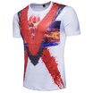 Summer Mens Casual T Shirt 3D Printed Street Style Short Sleeve T Shirt