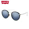 Levis sunglasses for men&women black frame silver legs plate alloy mixed polarized sunglasses LS98040 C02P 49