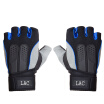 LAC Fitness Gloves Men&39s Sports Gloves Female Gymnasium Dumbbells Equipment Training Half-finger Bracers Breathable Anti-slip Riding Gloves Blue M Code