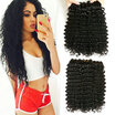 CLAROLAIR Hair Products Brazilian Virgin Deep Curly Human Hair 4pcs Brazilian Deep Wave Bundles Free Ship Kinky Curly Brazillian H