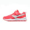 Li Ning childrens shoes for men&women childrens breathable non-slip soft midsole Velcro running shoes YKFN042-4 fluorescent orange red fire dragon red 315