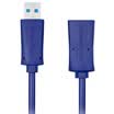 PowerSync USB3-ERAMAF156 USB30A male pair A mother ultra-high-speed extension cord 15 m blue