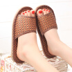 Retro Bamboo Weaving Rattan Grass Slipper The Thickness of the Bottom Home Slipper Summer Slippers Sandals