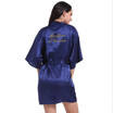 Mother of the Groom Robe Wedding Silk Satin Dressing Gown Sleepwear Bathrobe New