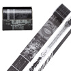 Kinbor 3 roll PDA&paper tape 71330mm3m hand book sticker DIY decorative tape black&white picture DTB64256