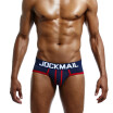 JOCKMAIL Mens Underwear Mens Triangle Underwear Sweat-absorbent Cotton