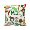 Mexico Landscap Animals National Flag Square Throw Pillow Insert Cushion Cover Home Sofa Decor Gift