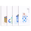 Deli deli 4 A560 page Lele series stitching soft copybook notebook notebook FA560-4