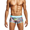 JOCKMAIL Mens Boxer Briefs Digital Print Boxer Briefs Fashion Sexy Breathable Quick-drying