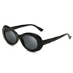 Oval Sunglasses Men Hip Hop Glasse Goggles Retro Sunglasses Round Sunglasses