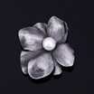 Fashion Flower Brooches For Women 2018 Vintage Female Pearl Irregular Pins Brooch For Women Plant Jewelry Dropshipping