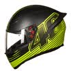 AGV helmet K1 TOP Four seasons universal wide angle ventilation&ventilation full face helmet running helmet Italy locomotive racing helmet helmet matte black yellow EDGE 46 L
