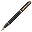 Hero HERO 988 black Liya gold clip elegant gold pen ink pen F tip slow language series