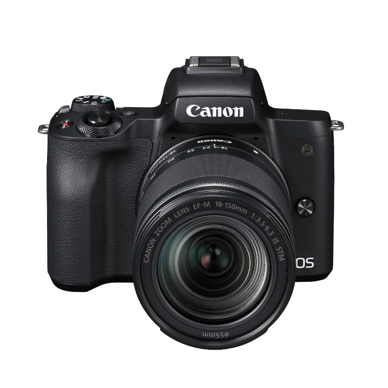 Canon EOS M50 15-4555-200 dual-lens black cover DIGIC 8 processor 24 million pixel dual-focus rotary touch screen