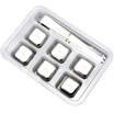 Jimmy JIMI 304 Stainless Steel Ice Ice Metallic Ice Creative Wine Wine Whiskey Drink Quick-frozen 6 Loaded with Ice Clip