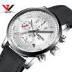 NIBOSI Quartz Watch Men Sports Men Watch Fashion Top Brand Luxury Waterproof Watches Leather Steel Strap Male Clock Quartz Movemet