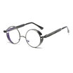 Round Metal Sunglasses Steampunk Men Women Fashion Glasses Brand Designer Unisex Retro Vintage Round Sunglasses UV400