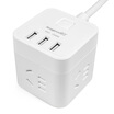 Good work lengon British standard converter socket usb Rubiks cube socket plug-in country travel one turn four new national standard multi-function patch panel XD-604U3 168 meters