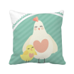 Easter Religion Christianity Festival Green Chicken Square Throw Pillow Insert Cushion Cover Home Sofa Decor Gift