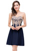 Appliqued Short Homecoming Party Dress Pageant Evening Gown Prom Cocktail Bridesmaid Dresses