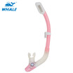 Whale Brand High Quality silicone Gel Full Dry Ultra Flexible Free diving Swimming Diving Breathing Tube