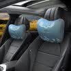 OULEJIA car headrest OLJ-TZ001 memory cotton driving pillow car neck pillow pillow apricot
