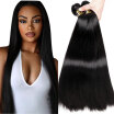 YAVIDA Hair 7A Virgin Peruvian Straight Hair 4 bundles Peruvian Straight Virgin Hair Cheap Human Hair Weave