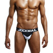 JOCKMAIL Mens Underwear Thongs Sexy Doubles Pants Cotton Sweats Underwear GAY