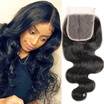 7a Brazilian Body Wave Closure Free Part Brazillian Hair Closure Body Wave Brazilian Virgin Hair Closure