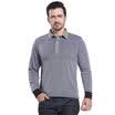 Antarctic people Nanjiren N073C50521 thermal underwear men&39s business casual shirt collar men&39s plus velvet thick heat storage single shirt fashion wear male navy blue L