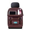 Antarctic nanJiren car storage bag car folding table set car seat back storage bag upgrade version hanging bag storage bag coffee color