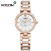 ROSDN Brand elegant Ceramic watch Fashion Casual Women quartz watches relojes mujer luxury wrist watch Girl elegant Dress clock