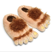Furry Slippers Slipper BigFoot Slipper The Humans Slipper
