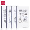 Deli deli 12 A560 page travel magazine series wireless binding soft copybook notebook notebook WA560