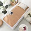 Arctic velvet Bejirog mat bamboo mat summer air conditioning seats foldable single mat wood pattern mat 09 m