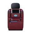Antarctic nanJiren car storage bag car folding table set car seat back storage bag upgrade version hanging bag storage bag coffee color