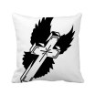 Religion Christianity Church Cross Wings Square Throw Pillow Insert Cushion Cover Home Sofa Decor Gift