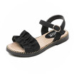 2018 Summer Girls Sandals Fashion Lace Princess Shoes Comfortable Soft Bottom Female Children Beach Sandals Kids Casual Shoes