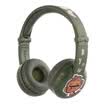 Buddy Style BuddyPhones Play Wireless Bluetooth Children&39s Headset Headset Microphone Specialty Learning English Hearing Headphone Pupil Cute Present Army Green