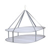 FOOJO double windproof clothes basket laundry net clothes basket tile drying rack flat net