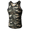 Summer Fashion Mens Quick-drying Camouflage Vest Sports Fitness T-shirt Elastic Tight Vest