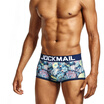 JOCKMAIL Mens Boxer Briefs Digital Print Boxer Briefs Fashion Sexy Breathable Quick-drying