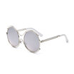 LIKEUS hollow out Fashion Sunglasses Women New Design Female Retro Lens glasses women round metal mirror sun glasses