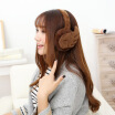 Fashion New Plush Female Winter Earmuff Warm Ear Muffs Headphones Girls Earmuffs Earphone Ear Warmers Protector Fur Headphones