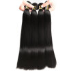 YAVIDA Hair 4 Bundles Peruvian Virgin Hair Straight 7A Unprocessed Peruvian Straight Virgin Hair Natural Hair Extensions