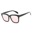 Fashion Women polarized Sunglasses Square rivet driving Sun Glasses Female Mirror Lens Summer Style Vintage Black Eyewear UV400