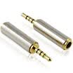 Cabos F06 25mm to 35mm Male to Female Audio Adapter for Cell Phones